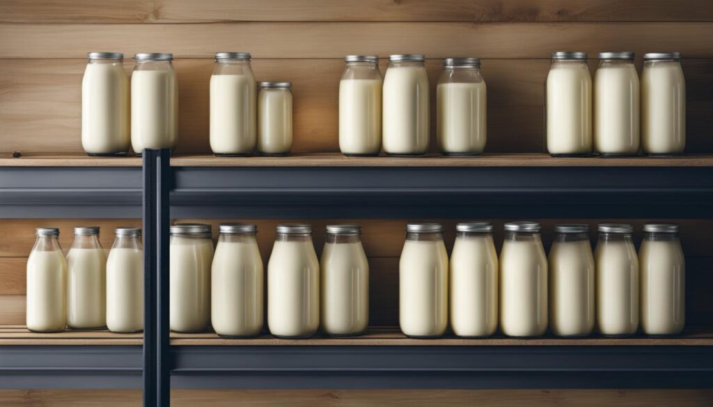 factors affecting shelf life of dry milk